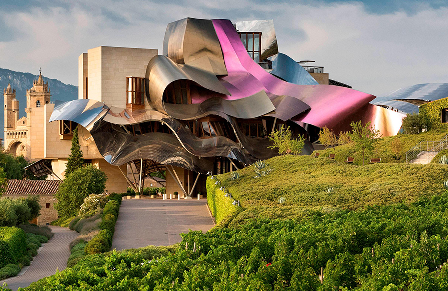 Hotel Marqués de Riscal Spain by Frank Gehry: Vintage experiences through Modern Approach