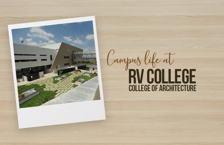 Campus life at RV College of Architecture