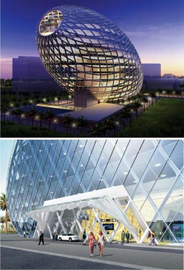 Cybertecture Egg是由James Law构思的孟买新混合建筑